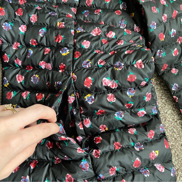 Kate Spade Floral Puffer Jacket - Picture 3 of 6